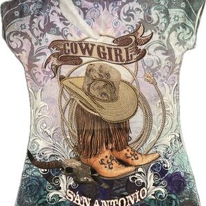 Western cowgirl shirt
